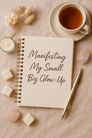 🌸 Manifesting My Small Biz Glow-Up: Why I’m Using the 777 Method