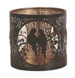 Doves black tealight burner