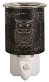 Owl Black Plug In Wax Melter