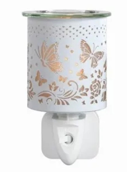Butterfly White Plug In Wax Melter