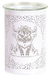Highland Cow White Led Wax Melter