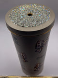 Luxury Rhinestone Thermal Tumbler – Glitter Bling Cup with Straw for Hot & Cold Drinks