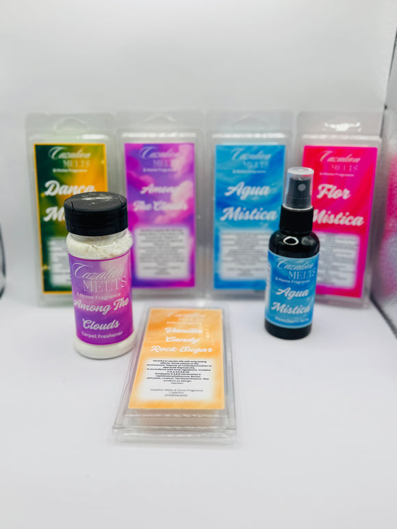 August Monthly Wax Melt Box – 5 Snap Bars, Room Spray & Carpet Freshener | Limited Edition