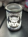 Highland Cow White Led Wax Melter