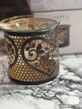 Heart black tealight wax melter
