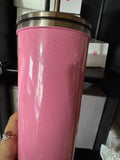 20oz Glitter Thermal Stainless Steel Cups – Blank Skinny Tumblers Ready for Full Wraps