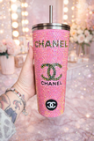 Luxury Inspired Thermal Rhinestone Tumbler