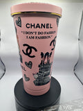 CC Thermal Pink Rhinestone Cup Waffle