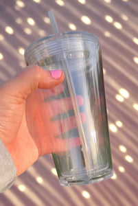 Custom 16oz & 24oz Snowglobe Tumbler – Personalised Glitter Cup | Made Live on TikTok | Unique Wrap Design