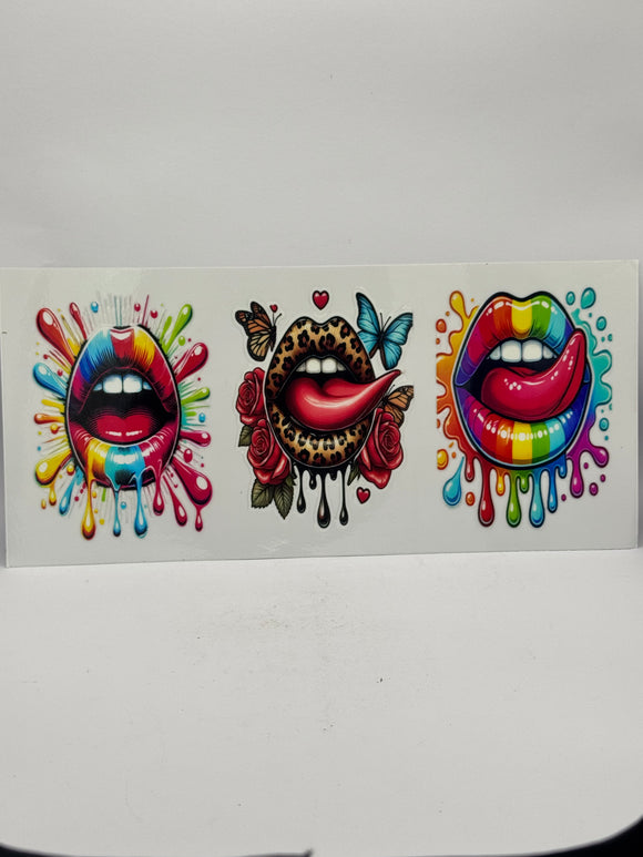 Lips UVDTF Wrap