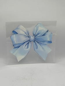 Blue Bow UVDTF Wrap