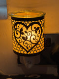 Black heart plug in wax melter